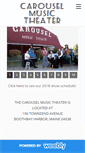 Mobile Screenshot of carouselmusictheater.org